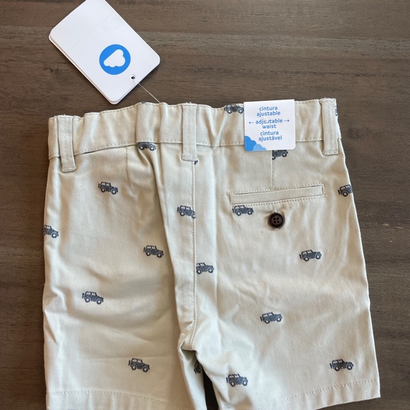 New Baby Mayoral Jeep Print Khaki Short Adjustable Waist - Picture 4 of 4